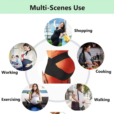 Ceinture de grossesse innovante : Soutien optimal et confort pour le ventre et le dos