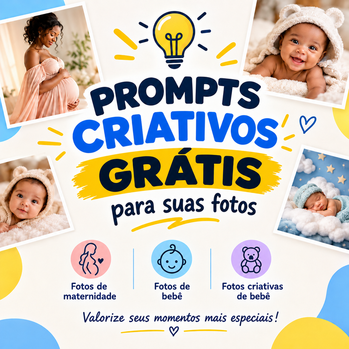 PROMPTS CRÉATIFS IA POUR LA MATERNITÉ