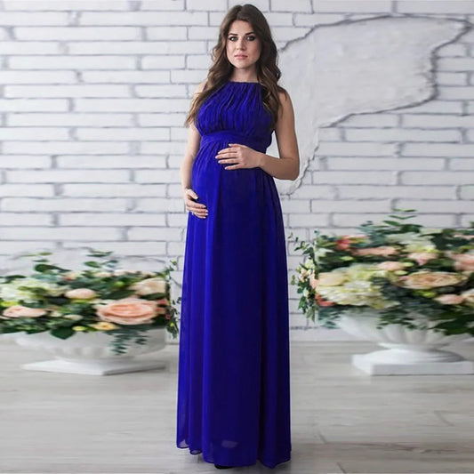 Robe de maternité d'été élégante : Confort et style pour mariages et occasions spéciales