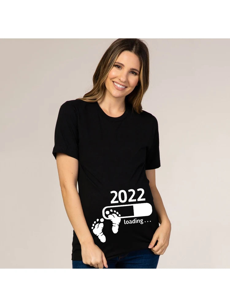 T-shirt de maternité collection humour et tendresse : Annoncez votre grossesse avec style, confort et une touche de fun