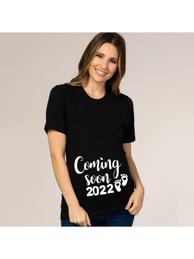 T-shirt de maternité collection humour et tendresse : Annoncez votre grossesse avec style, confort et une touche de fun