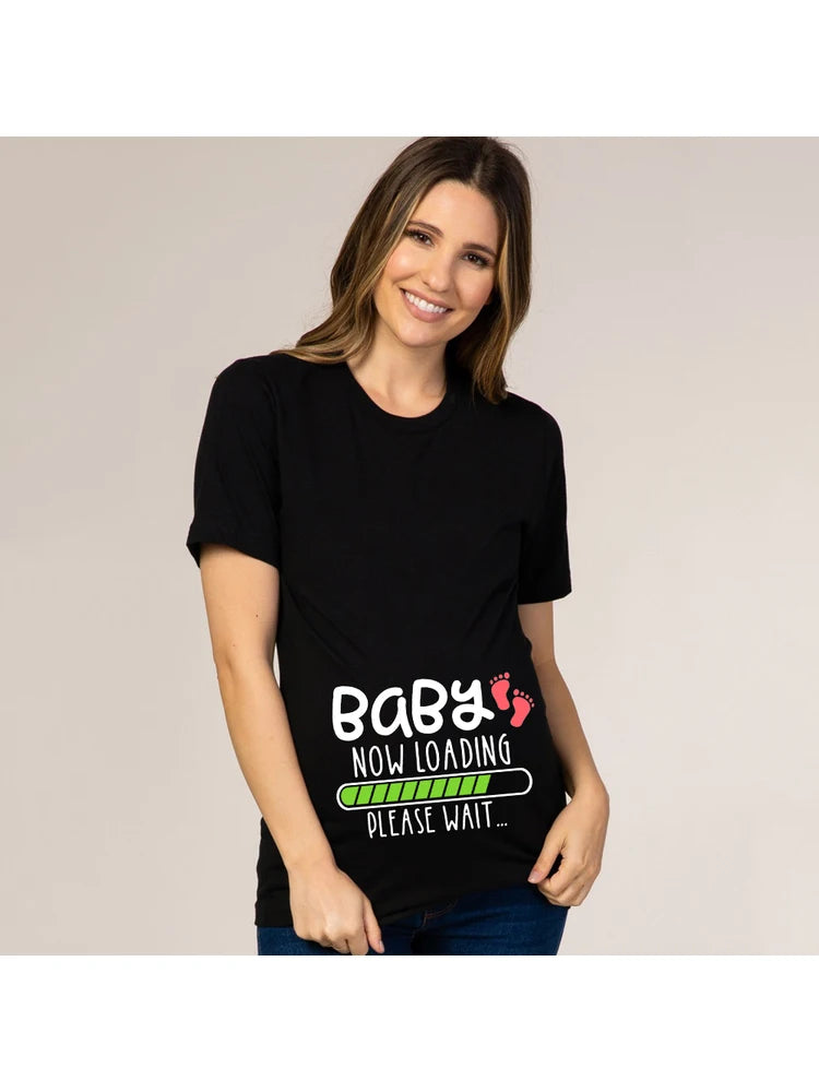 T-shirt de maternité collection humour et tendresse : Annoncez votre grossesse avec style, confort et une touche de fun